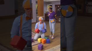 Color Cleanup🟥🟨🟦  Blippi Songs 🎶 Educational Songs For Kids [upl. by Thorny]