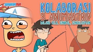 KARTUN LUCU DALANG PELO SINOPAL DAN SENGKLEKMAN [upl. by Nahgaem]