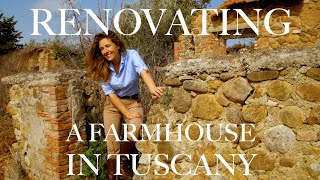 ITALIAN FARMHOUSE RENOVATION  GARDENING COOKING MOVING TO THE COUNTRY Renovating A Ruin Part 4 [upl. by Margaux]