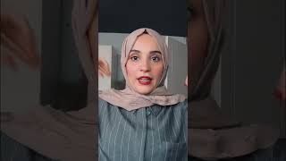 The EASIEST elegant hijab style [upl. by Akinorev]