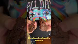 My famous chocolate chip cookie recipe has been transformed into a chocolate chocolate chip cookie [upl. by Ferna289]