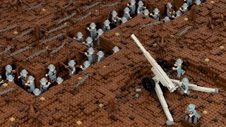 Lego WW1  The Battle Of Verdun  stop motion [upl. by Nnyleuqaj]