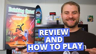 Drinking Quest Six Pack Board Game Review And How To Play [upl. by Hinckley966]