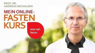 »Intervallfasten ist in Mode gekommen« Prof Michalsen über seinen OnlineFastenkurs [upl. by Ahsets]