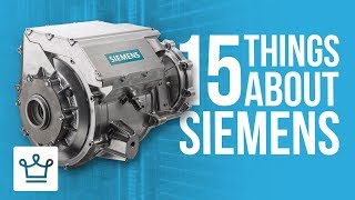 15 Things You Didnt Know About SIEMENS [upl. by Arleyne]