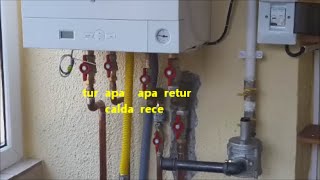 Video Instalare Centrala Termica La Bloc Viessmann [upl. by Tamra178]