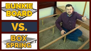 Do I need a Box Spring  Bunkie Board vs Box Spring [upl. by Towill]