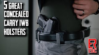 5 of the Best Conceal Carry IWB Holsters in 2021 [upl. by Friend]