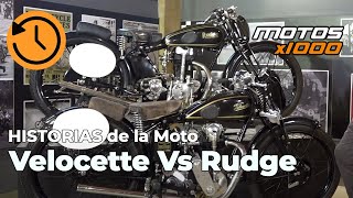 Velocette KSS vs Rudge Ulster Vs Vs  Historias de la Moto [upl. by Halford]