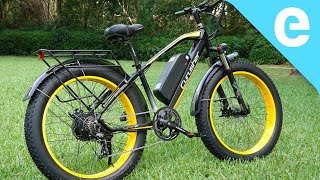 Cyrusher XF650 electric fat tire bike review Fat fun [upl. by Zelten129]