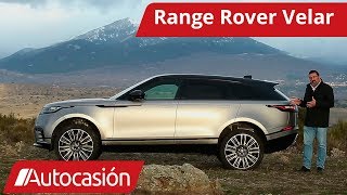 Range Rover Velar 2018  Prueba  Test  Review en español  Autocasión [upl. by Laban502]