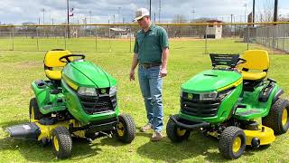 THIS is why you need a John Deere X350R lawn tractor in your life – review and live cutting demo [upl. by Nawd]