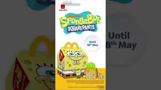 McDonald’s spongebob 2021 happy meal ad [upl. by Icat762]