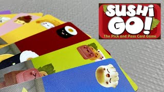 How To Play Sushi Go  A Pick and Pass Card Game [upl. by Tonry119]