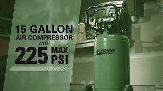 Speedaire 15 Gallon Air Compressor 225PSI [upl. by Aven]