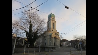 ZürichWipkingen ZH Kirche Guthirt Vollgeläute [upl. by Kathi]