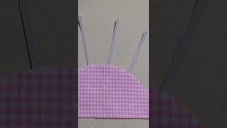 Making an applique pincushion design pattern with Faodail Creation applique appliquework [upl. by Atnahs]