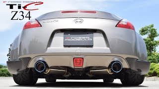 FAIRLADY Z Z34 マフラーサウンド ロッソモデロ TiC NISSAN [upl. by Naesed]