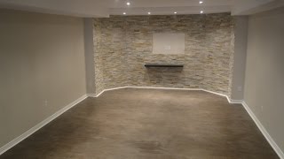 Finishing a basement from start to finish [upl. by Lehpar]