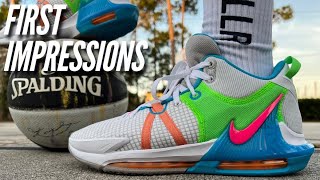 Nike LeBron Witness 7 First Impressions amp On Court Review [upl. by Odo]