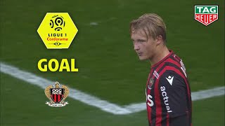 Goal Kasper DOLBERG 33  OGC Nice  Olympique Lyonnais 21 OGCNOL  201920 [upl. by Anelej705]