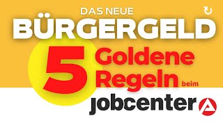 Probleme mit Jobcenter 5 Goldene Regeln helfen Dir weiter [upl. by Cristine]