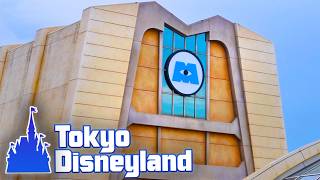 Monsters Inc Ride amp Go Seek  Tokyo Disneyland Ride 4K60 POV [upl. by Nahamas]