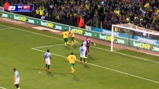 Norwich v Blackburn  Championship 20142015 [upl. by Bernice486]