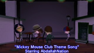 Tomodachi Life Sings Mickey Mouse Club Theme Song [upl. by Candace363]