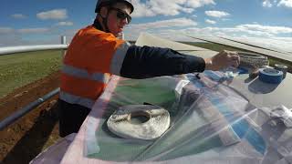 Wind Turbine Blade Repair  Vacuum Resin Infusion [upl. by Southworth]