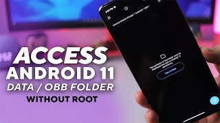 FIX  How to Access AndroidOBB amp DATA Folder on Android 11  No ROOT हिन्दी [upl. by Augustina]