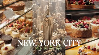 cinematic vlog in new york city 🗽 flatiron district nyc bakeries japanese bookstore 🗽day in a life [upl. by Ssur]