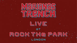 Marianas Trench  Live at Rock the Park [upl. by Hamitaf]