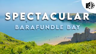 Barafundle Bay Wales Hidden Tropical Paradise [upl. by Enrique]