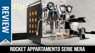 Review Rocket Espresso Appartamento Serie Nera Espresso Machine [upl. by Arreit]