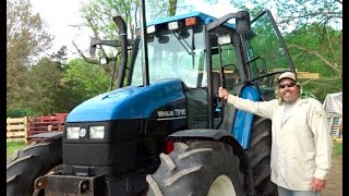 Touring My New Tractor New Holland TS110 [upl. by Charis]