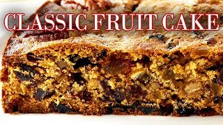 Professional Baker Teaches You How To Make FRUIT CAKE [upl. by Enitsrik642]