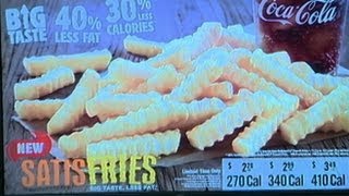 Burger King Markets New Fries as Healthier [upl. by Kimitri]