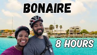 Bonaire Adventure Sights Eats amp Bike Ride in Kralendijk caribbean [upl. by Licht]