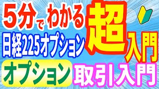 5分でわかりやすく解説日経225オプション取引超入門！サルでもこれならわかる！ [upl. by Brandon]