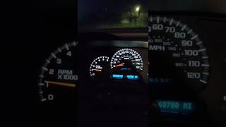 2004 GMC Sierra 53 Vortec cold start 26° [upl. by Nnalyrehc]