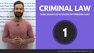 Criminal Law Introduction Burdens of Production amp Persuasion LEAP Preview [upl. by Ynnij213]