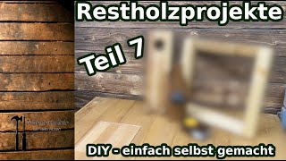 Restholz Projekte  Teil 7  DIY Last Minute Geschenkideen  einfach selbst gemacht [upl. by Esimehc]