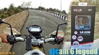 Sjcam Sj6 legend  sj6 legend video test and review  Best budget action camera under 10000 [upl. by Odraccir]