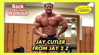 Jay Cutler Back Workout  From Jay 2 Z DVD 2007 [upl. by Roderic]