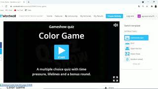 Tutorial word wallGameshow quiz [upl. by Natka168]