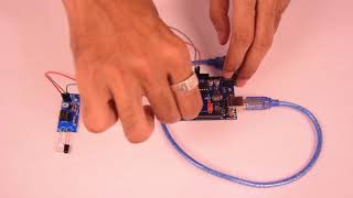 Obstacle Detecting System Using InfraRed Sensor amp Arduino [upl. by Zoller]