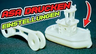 ASA DRUCKEN  Slicing Einstellungen  Heattower ANLEITUNG  TUTORIAL [upl. by Pippy]