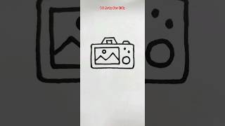 How to draw a camera easy step by step  camera drawing easy and simple for beginners b6artsforkids [upl. by Fidele]