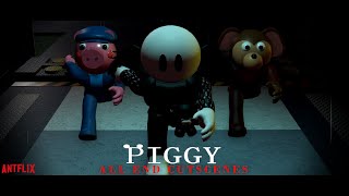 All Piggy Antflix End Cutscenes Roblox Animation [upl. by Lietman]